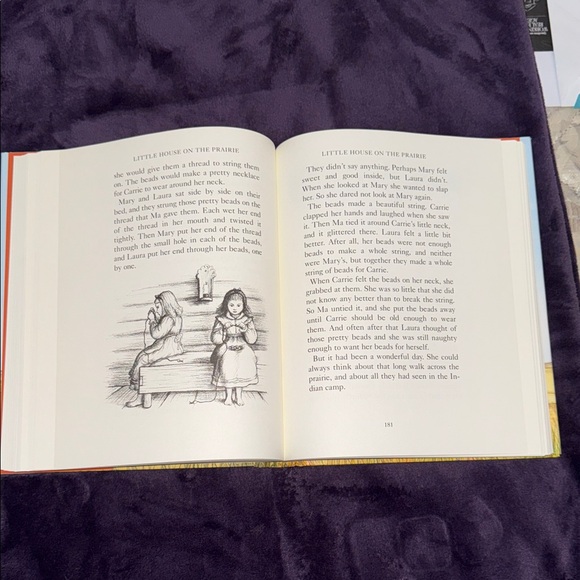 Little House on the Prairie Special Read-Aloud Edition  1981 Big Print - Picture 6 of 8